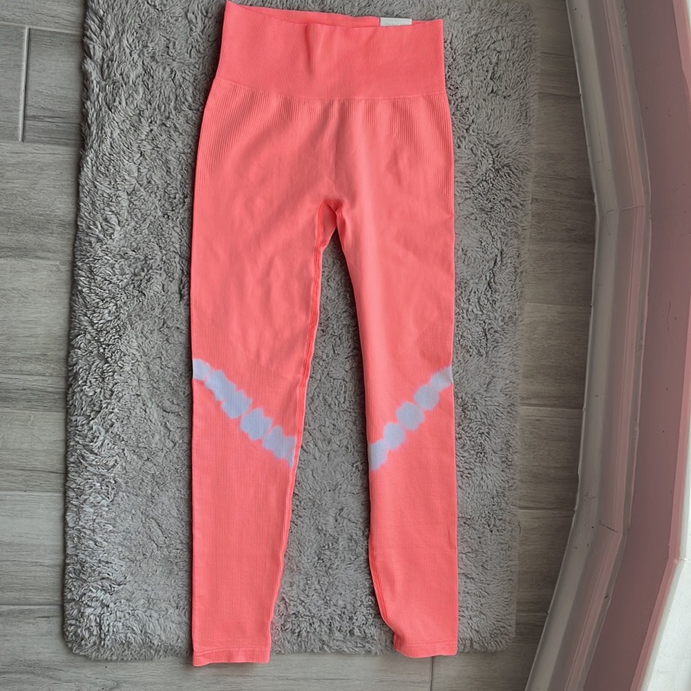 Seamless High waist PINK leggings